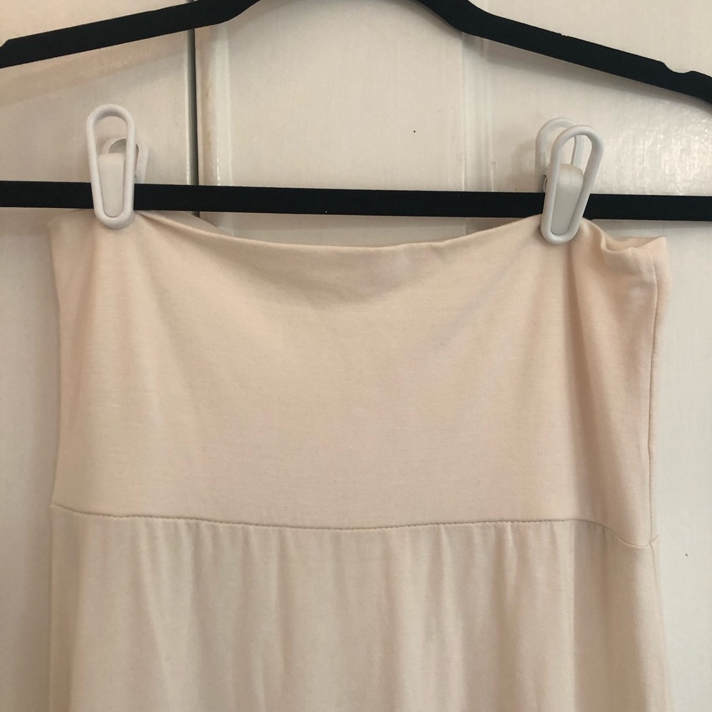 Azules Cream Maxi Skirt | Made in the USA - Picture 2 of 3